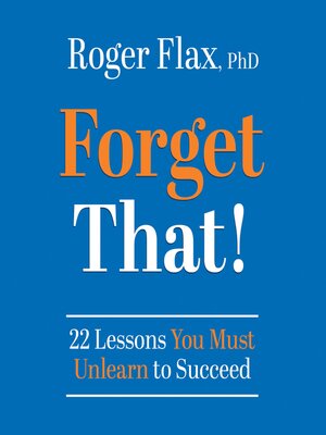cover image of Forget That!